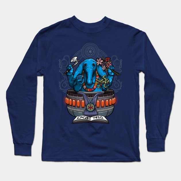 Galactic Grooves Long Sleeve T-Shirt by drsimonbutler